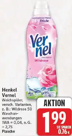 nah & gut Henkel Vernel Weichspüler Angebot