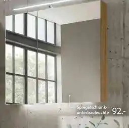 Zurbrüggen Spiegelschrank- unterbauleuchte 92.- Angebot