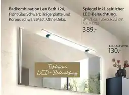 Zurbrüggen Spiegel inkl. seitlicher LED-Beleuchtung Angebot