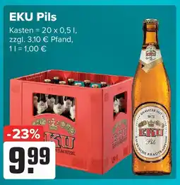 Logo Getränkemarkt EKU Pils Angebot