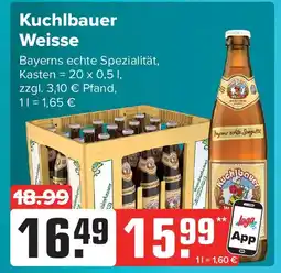 Logo Getränkemarkt Kuchlbauer Weisse Angebot