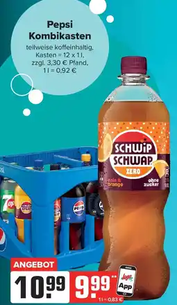 Logo Getränkemarkt Pepsi Kombikasten Angebot