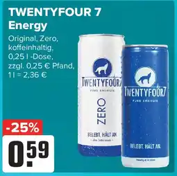 Logo Getränkemarkt TWENTYFOUR 7 Energy Angebot