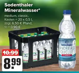 Logo Getränkemarkt Sodenthaler Mineralwasser Angebot