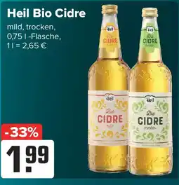 Logo Getränkemarkt Heil Bio Cidre Angebot