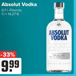 Logo Getränkemarkt Absolut Vodka Angebot