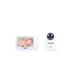 Netto Marken-Discount Chipolino Video-Babyphone Orion 5 Zoll LCD Nachtsicht, Musik, Temperatursensor weiß Angebot