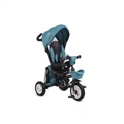 Netto Marken-Discount Byox Dreirad Flexy Lux 3 in 1 Tricycle, klappbar, Gummireifen, drehbarer Sitz türkis Angebot