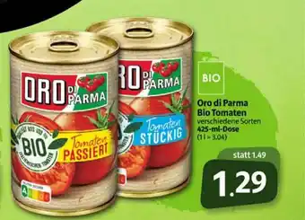 Markant Markt Oro Di Parma Bio Tomaten Angebot