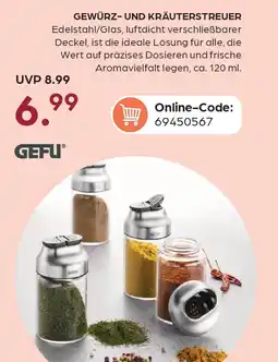 Möbel Buss Gefu gewürz- und kräuterstreuer Angebot