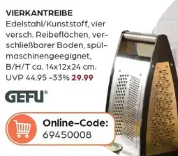 Möbel Buss GEFU Vierkantreibe Angebot