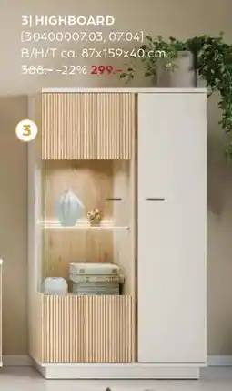 Möbel Buss Highboard Angebot