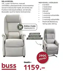 Möbel Buss Relaxsessel Angebot