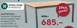 Möbel Buss Gartentisch Angebot