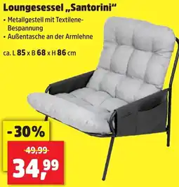Thomas Philipps Loungesessel „Santorini“ Angebot