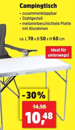 Thomas Philipps Campingtisch Angebot