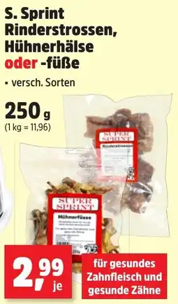Thomas Philipps S. Sprint Rinderstrossen, Hühnerhälse oder -füße Angebot