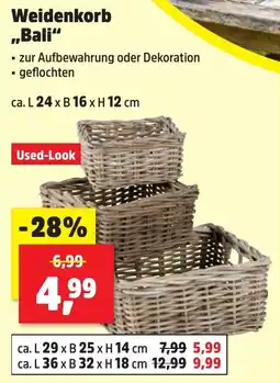 Thomas Philipps Weidenkorb „Bali“ Angebot