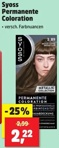 Thomas Philipps Syoss Permanent Coloration Angebot