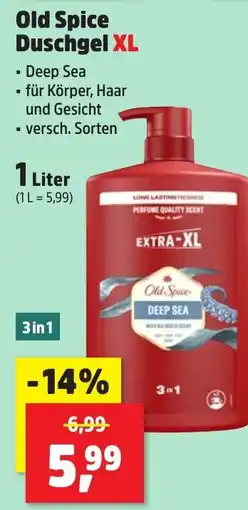 Thomas Philipps Old Spice Duschgel XL Angebot