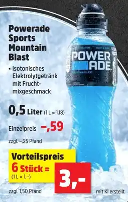 Thomas Philipps Powerade Sports Mountain Blast Angebot