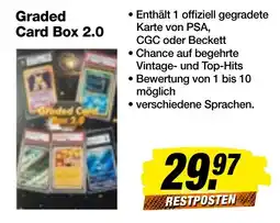 expert Techno Land Graded Card Box 2.0 Angebot