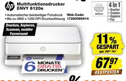 expert Techno Land hp Multifunktionsdrucker ENVY 6120e Angebot
