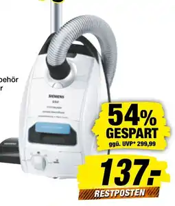 expert Techno Land SIEMENS Staubsauger Angebot