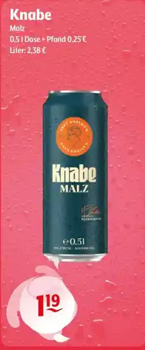 Getränke Hoffmann Knabe Malz Angebot