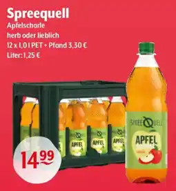 Getränke Hoffmann Spreequell Apfelschorle Angebot