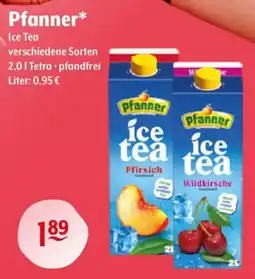 Getränke Hoffmann Pfanner Ice Tea Angebot