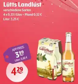 Getränke Hoffmann Lütt's Landlust Angebot