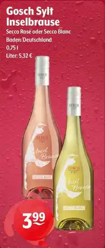 Getränke Hoffmann Gosch Sylt Inselbrause Angebot