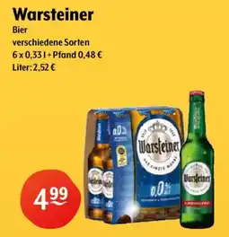 Getränke Hoffmann Warsteiner Bier Angebot