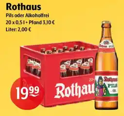 Getränke Hoffmann Rothaus Pils Angebot