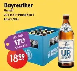 Getränke Hoffmann Bayreuther Urstoff Angebot