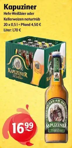 Getränke Hoffmann Kapuziner Weißbier Angebot
