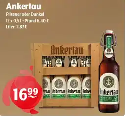 Getränke Hoffmann Ankertau Pilsener oder Dunkel Angebot