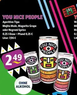 Getränke Hoffmann YOU NICE PEOPLE Aperitivo Tipo Angebot