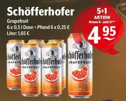 Getränke Hoffmann Schöfflerhofer Grapefruit Angebot