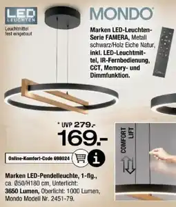 Ostermann Mondo Marken LED-Pendelleuchte, 1-flg. Angebot