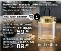 Ostermann Marken Akku-Tischleuchte LUMEO Angebot