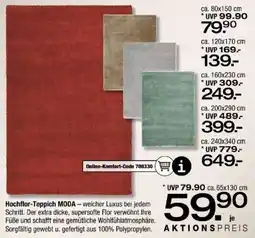 Ostermann Hochflor-Teppich Moda Angebot