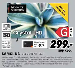MEDIMAX SAMSUNG GU43U8099FUXZG Angebot
