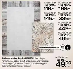 Ostermann Moderner Marken Teppich MADISON Angebot