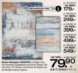 Ostermann Marken Webteppich ARGENTUM Angebot