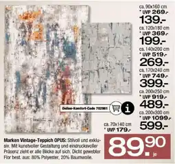 Ostermann Marken Vintage-Teppich OPUS Angebot
