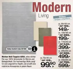 Ostermann Marken Woll-Teppich AURA Angebot