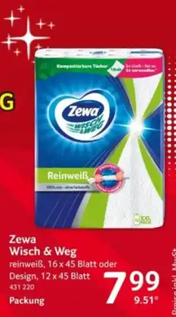 Selgros Zewa Wisch & Weg reinweiß Angebot