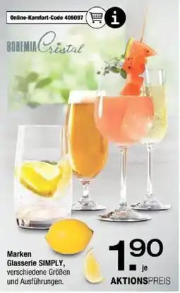 Ostermann Bohemia cristal marken glasserie simply Angebot